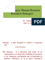 HR Strategies Human Resource Retention Strategies