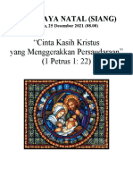 Natal Siang Ignatius 2021