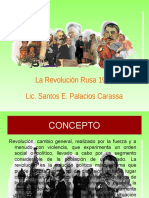 La Revolución Rusa- 5° año-2011 Prof. Santos Palacios C.