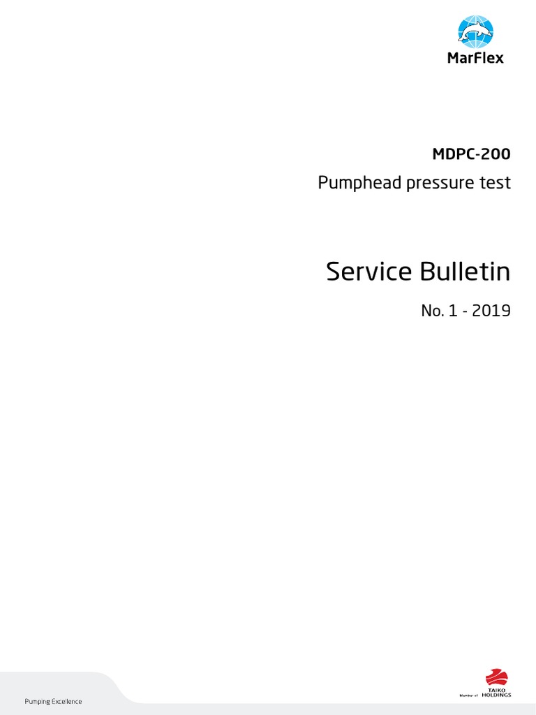 Pumphead Pressure Test Procedure Guide | PDF | Pump | Pipe (Fluid ...