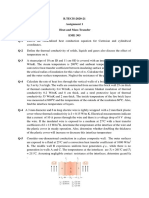 B.TECH-2020-21 Assignment 1 Heat and Mass Transfer EME 303 Q-1