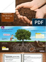 Unit 5 in The Ground Why Is Soil Important? Text Book Pp. 60-61