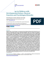 Hippotherapy in Children With Developmental Delays: Physical Function and Psychological Benefits