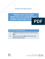 KB 2 Edit - PENGUJIAN DOKUMEN PERSYARATAN ADMINISTRASI PEMBAYARAN BELANJA PNBP E-Learning