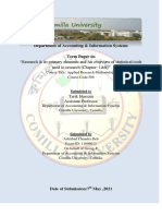 Term Paper of Goup-F (Applied Research Methodology)