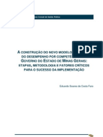 Competências e Desempenho em Minas - 2010 CONSAD