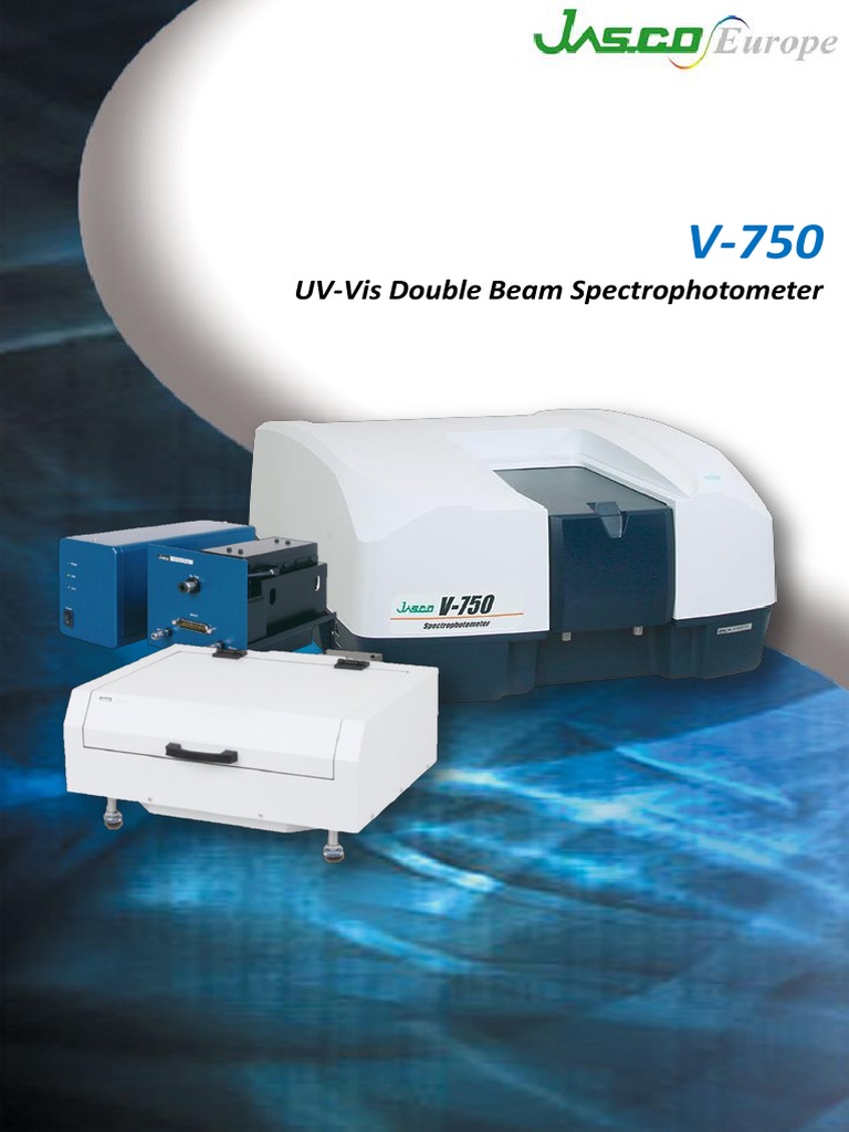 JASCO V-750 UV-Vis Spectrophotometer | PDF | High Performance Liquid ...