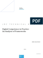 Digita Competence in Practice - An Analysis of Frameworks