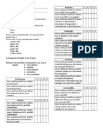 Survey Questionnaire