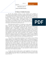 Practical No. 06 Aim: Write Essay On Black Money and Indian Economy