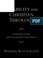 Deborah Beth Creamer - Disability and Christian Theology Embodied Limits and Constructive Possibilities (Academy) (2009)