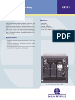 Features Description Cutout Details Ordering Information: Trip Circuit Supervision Relay