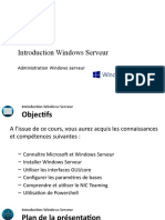 01 - Introduction Windows Serveur