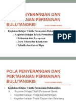 Pola Penyerangan Dan Pertahanan Permainan Bulutangkis