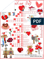 Valentine Crossword Puzzle 6 Teacher Switcher