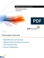 N50/N70-Series Introduction: OTN Product Training