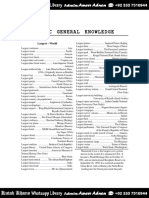 Basic General Knowledge-1