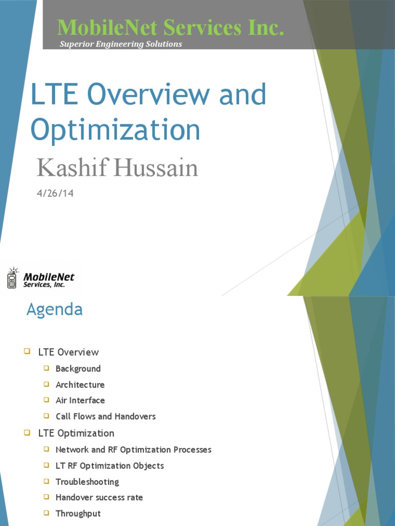 LTE Overview and Optimization Guide | PDF | Orthogonal Frequency ...