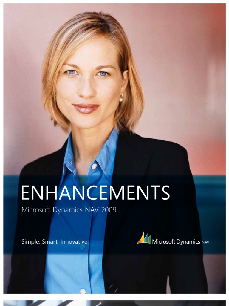 Enhancements: Microsoft Dynamics Nav 2009 | PDF | Microsoft Dynamics ...