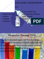 Tahapan Patologi Klinik Laboratorium