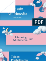 Pertemuan 1 - Etimologi Multimedia