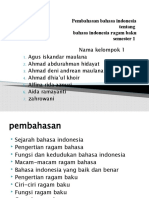 Tugas Bahasa Indonesia Semester 1