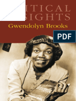 Gwendolyn Brooks (Critical Insights) by Mildred R. Mickle (Editor)