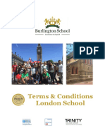 Terms and Conditions London School 2020