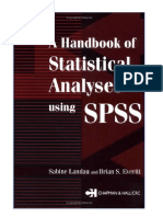 SPSS Statistical Analyses Using SPSS