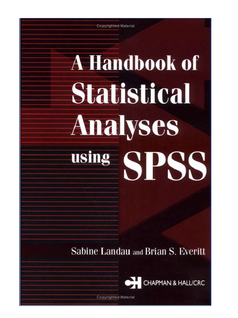 SPSS Statistical Analyses Using SPSS PDF Spss Spreadsheet