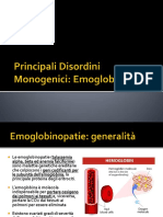 2.1.1 Human genetic diseases AR - Emoglobinopatie