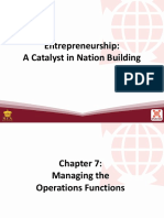 Entrepreneurship: A Catalyst in Nation Building
