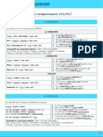 a1-A2 Grammaire Comparaison