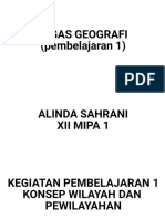 GEO Pembelajaran1 (Latihan Soal) Alinda.s12mipa1