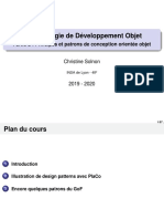 Méthodologie de Développement Objet: Partie 2: Principes Et Patrons de Conception Orientée Objet