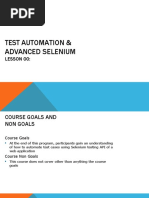 Test Automation and Advanced Selenium-Classbook-Lesson00