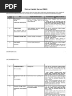 Work At Height Survey