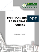 4th Module Panitikan Hinggil Sa Karapatang Pantao 1 PDF