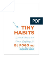 Tiny Habits: The Small Changes That Change Everything - BJ Fogg
