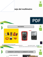 Uso Del Multimetro y Ley de Ohm