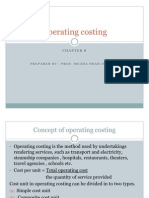 Operating Costing