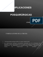 Complicaciones Posquirrugicas