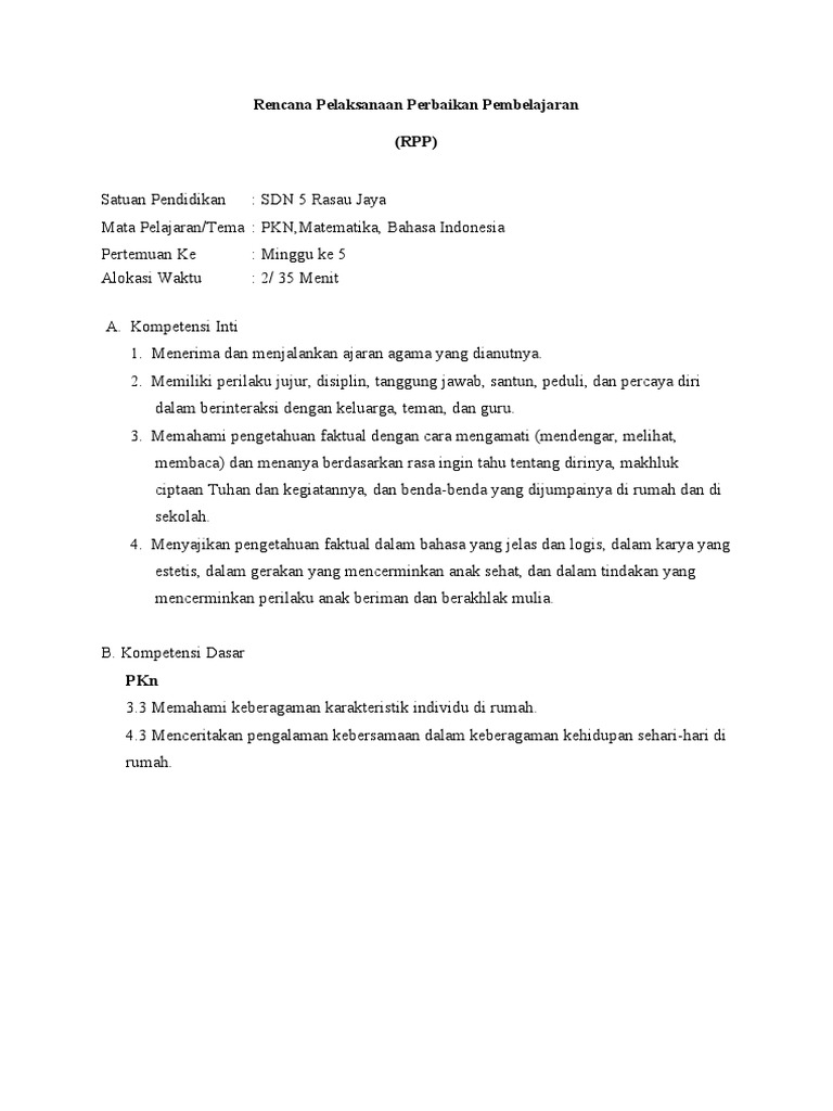 RPP PKP | PDF