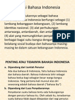 Fungsi Bahasa Indonesia