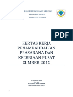 Kertas Kerja Penambahbaikan Prasarana Kelas Dan Keceriaan Pusat Sumber