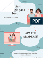 Adaptasi Psikologi Pada Bayi