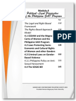 Political-Legal Perspective of The Philippine GAD Program