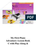 My First Piano Adventure: Lesson Book C With Play-Along & Listening Audio