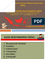 Materi Pelatihan BPD