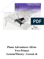 Piano Adventures All-in-Two Primer Lesson/Theory: Lesson & Theory - Anglicised Edition - Keyboard Instruments